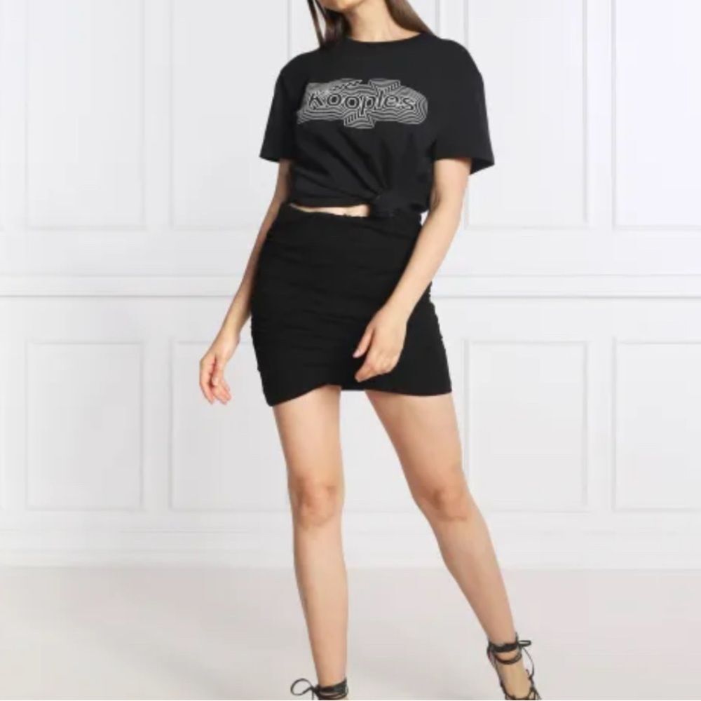 The Kooples Black Mini Skirt